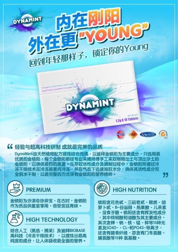 Dynamint 冷糖 Candy Men Supplement 男人保健品 Dynamint2u